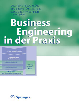cover image of Business Engineering in der Praxis
